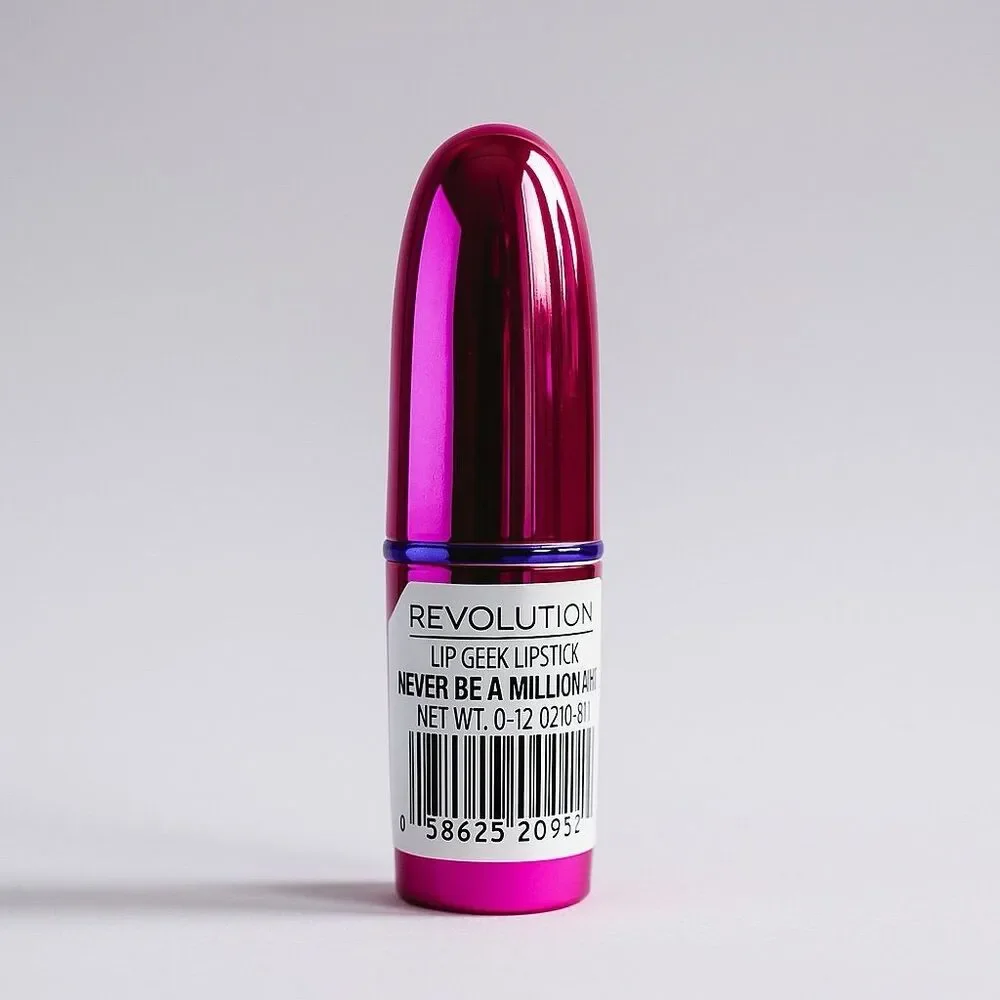 089/ Makeup Revolution Heart Makeup Lip Geek Lipstick Never Be A Millionaire